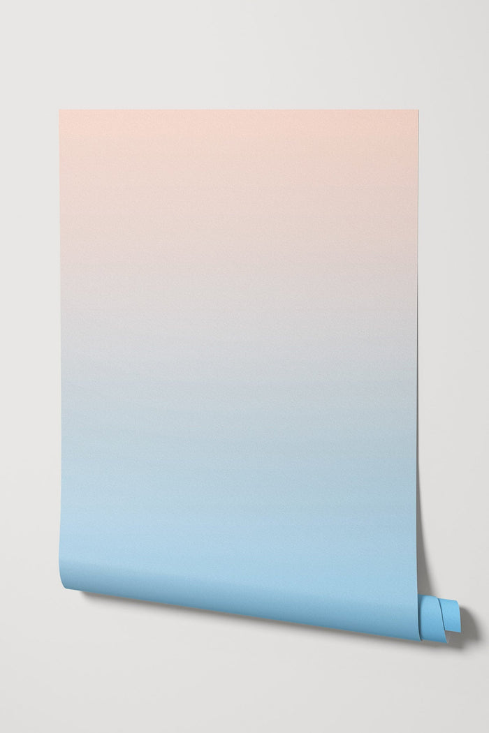 Roll of Peach Melba wallpaper
