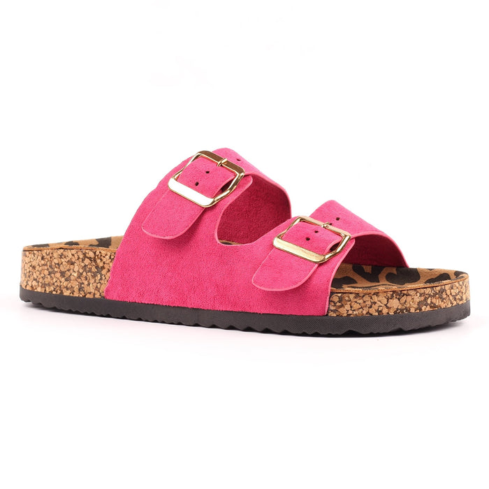 Pecan Fuchsia Sandal