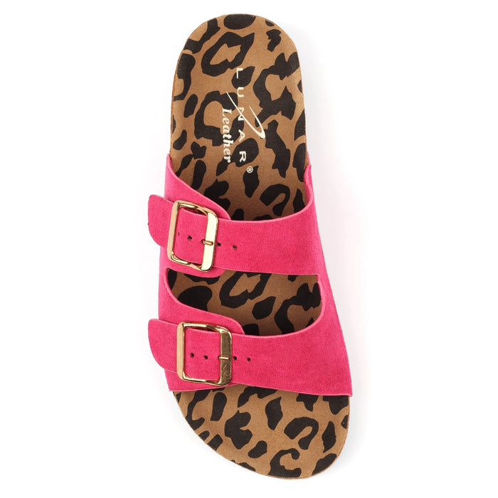 Pecan Fuchsia Sandal