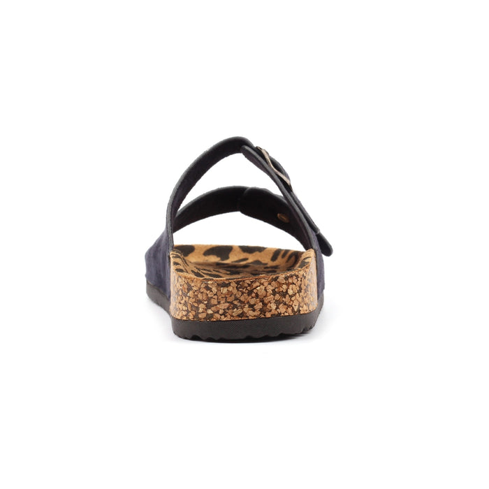 Pecan Navy Sandal