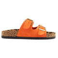 Pecan Orange Sandal