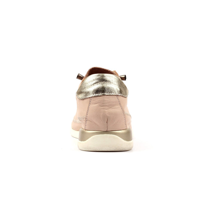 Penelopy Beige Leather Trainer