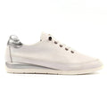 Penelopy White Leather Trainer