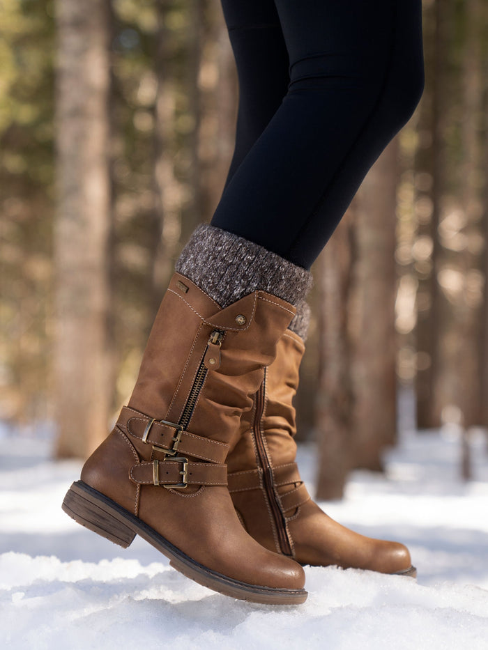 Peyton Tan Waterproof Boot