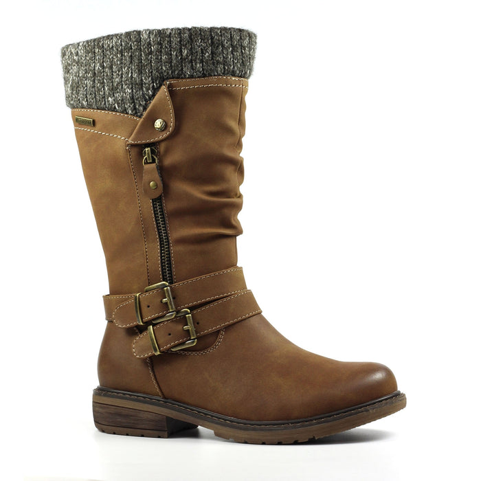 Peyton Tan Waterproof Boot