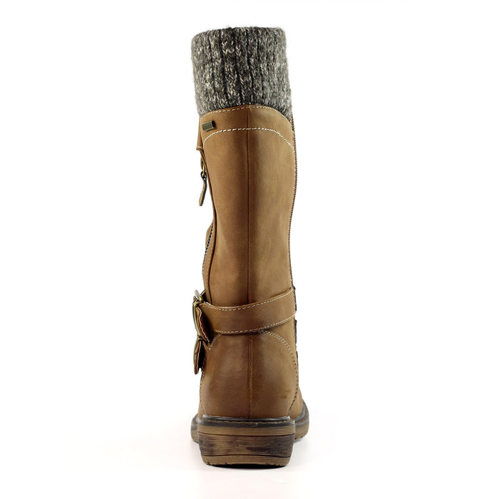 Peyton Tan Waterproof Boot