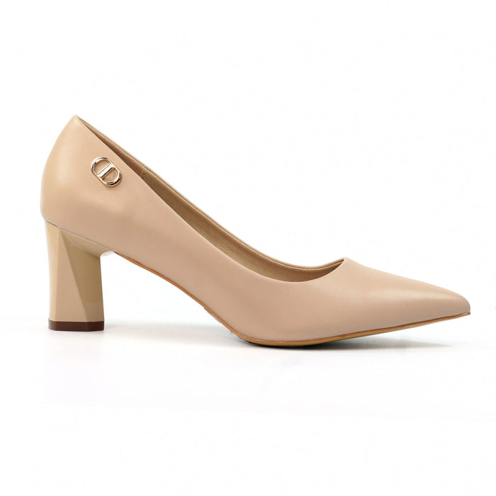 Phoebe Beige Court Shoe