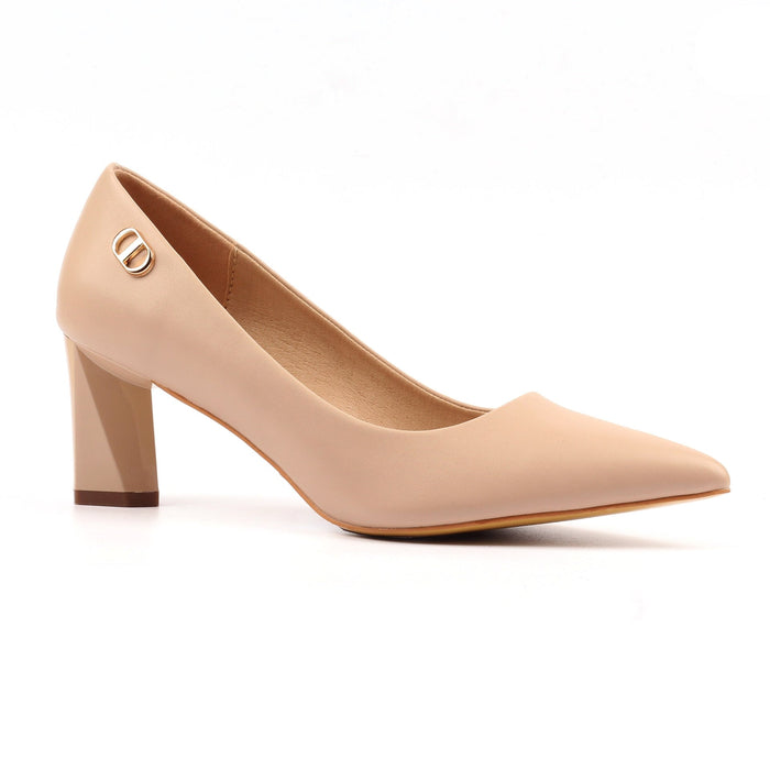 Phoebe Beige Court Shoe