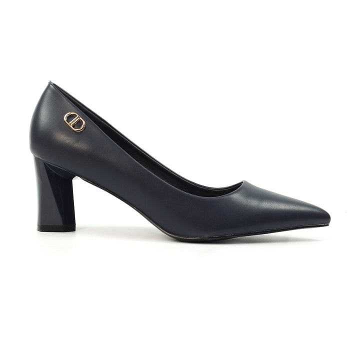 Phoebe Navy Court Shoe