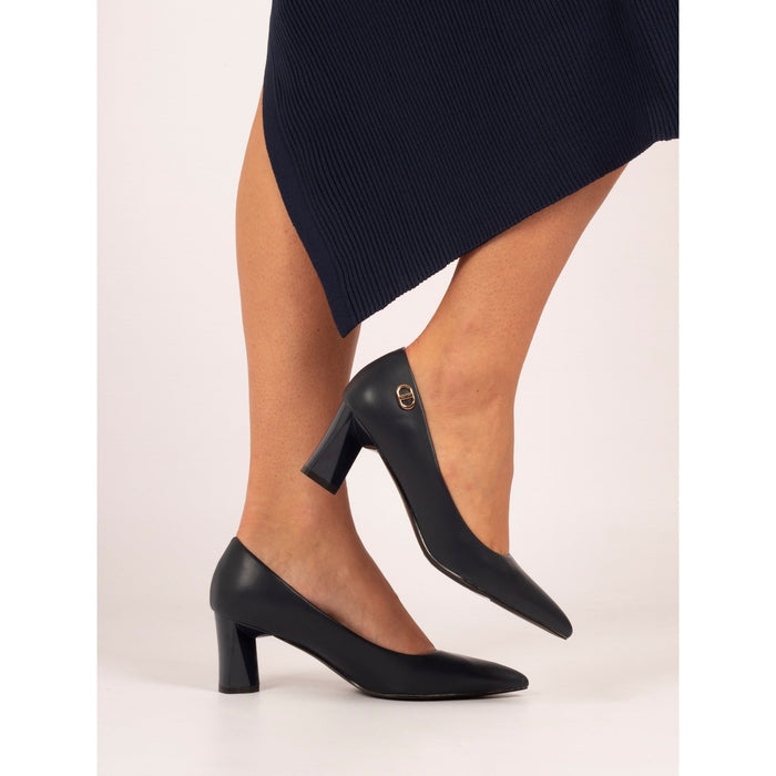 Phoebe Navy Court Shoe