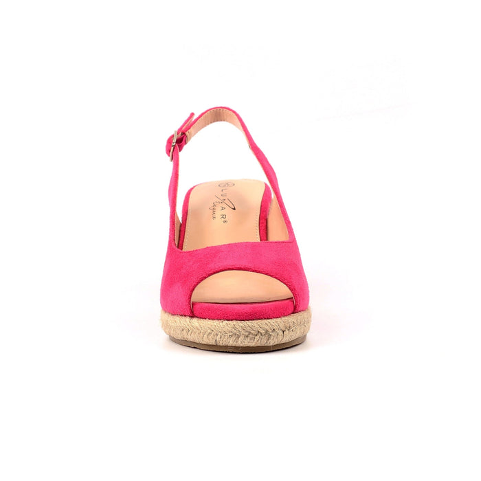 Pia Fuchsia Wedge Shoe
