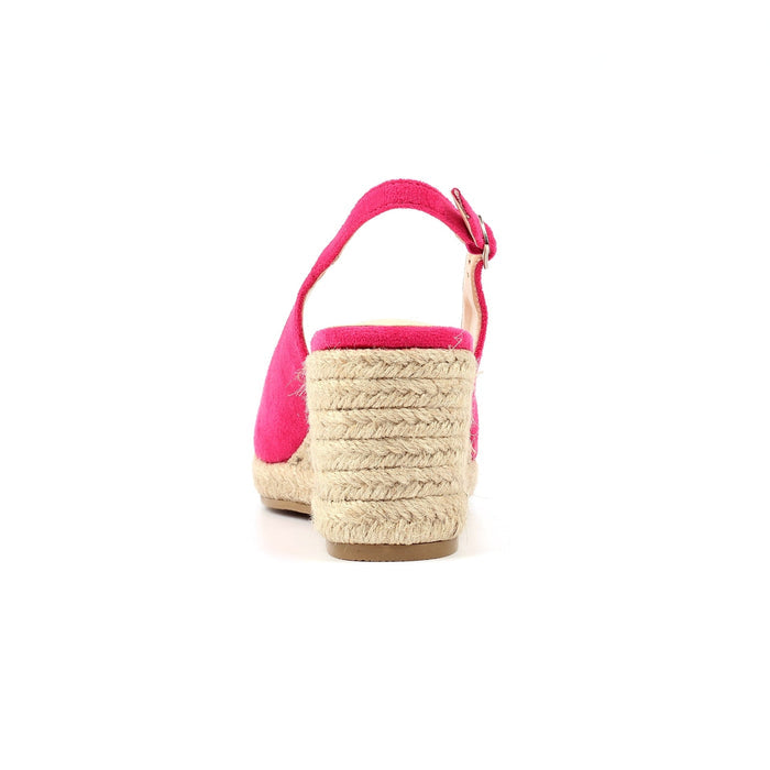Pia Fuchsia Wedge Shoe