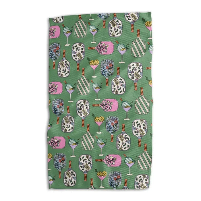 Pickle Ball Kitchen Towel