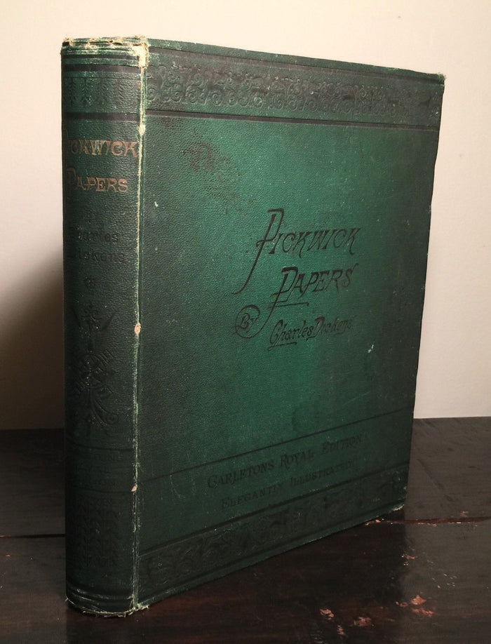 PICKWICK PAPERS - DICKENS, Carleton's Royal Edition Illust Dore 1st Ed 1880 RARE