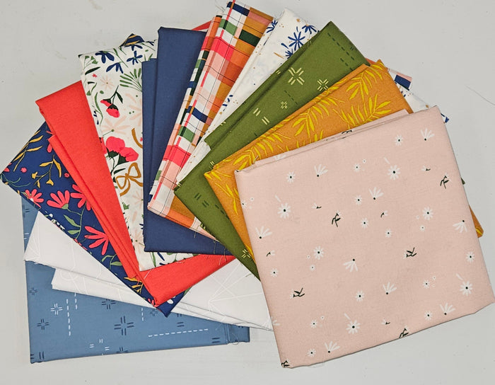 Picnic Quilt Kit with Wild Fronds Fabrics by Birch Fabrics