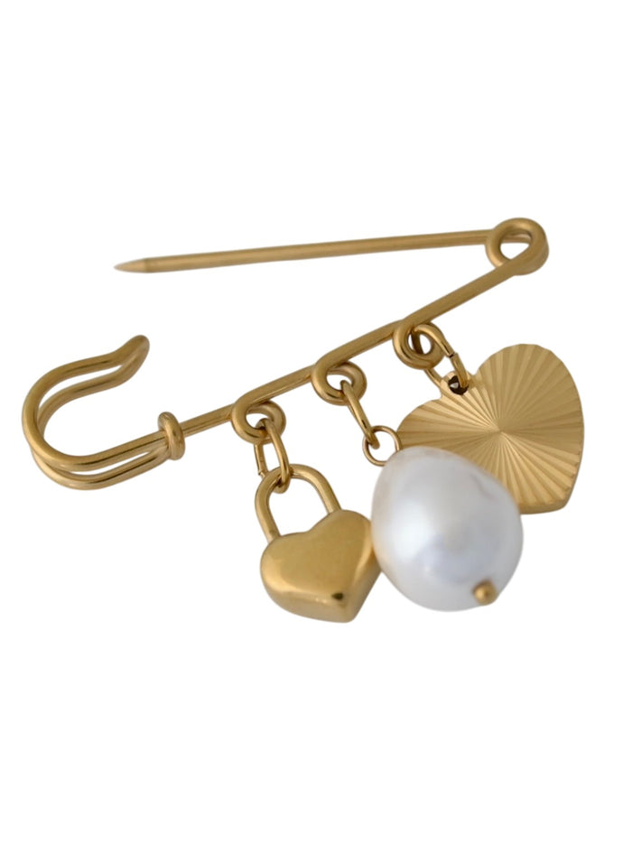 PINNED DOWN Brooch