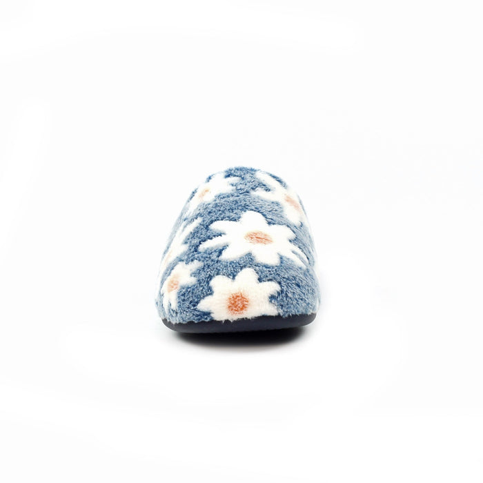 Plumeria Blue Slipper