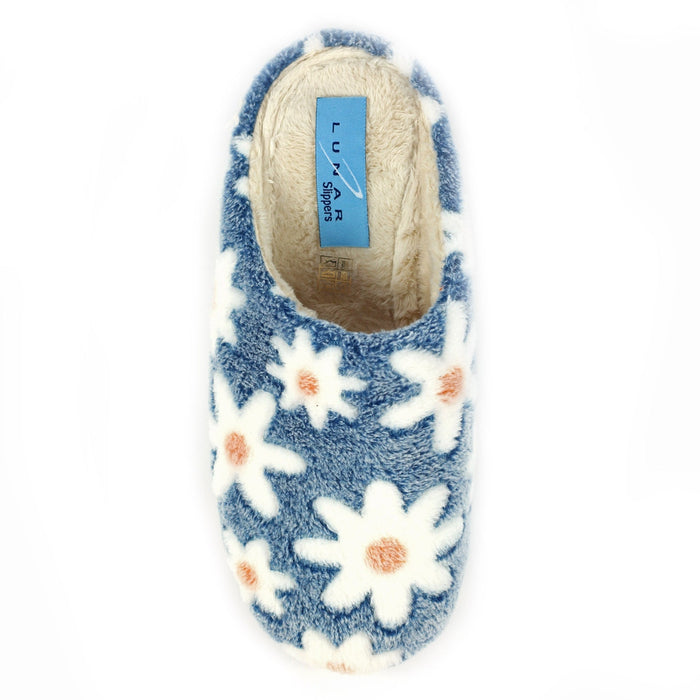 Plumeria Blue Slipper