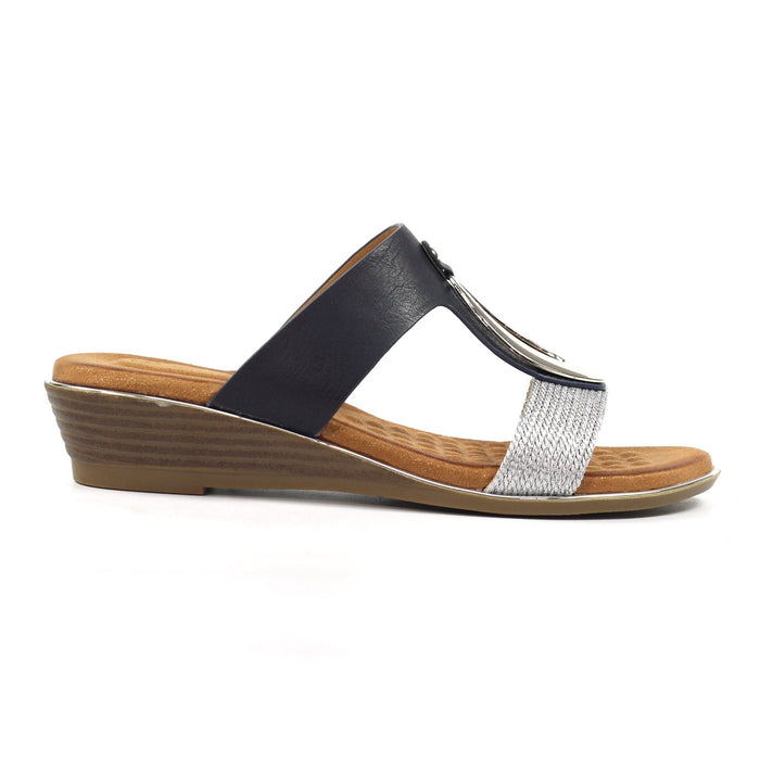 Portland Navy Sandal
