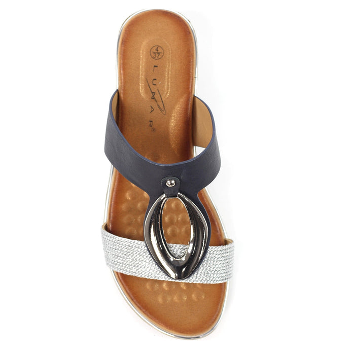 Portland Navy Sandal