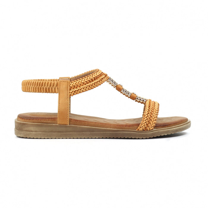 Portofino Camel Sandal