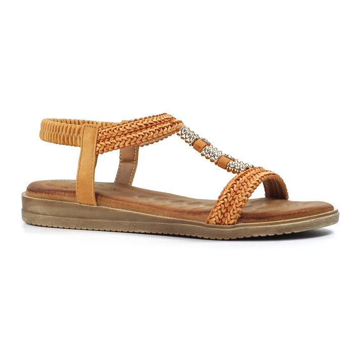 Portofino Camel Sandal