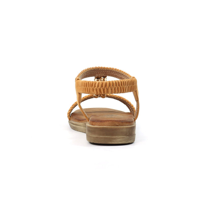 Portofino Camel Sandal