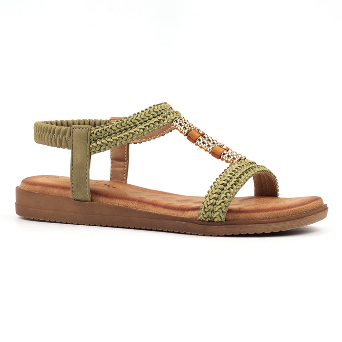 Portofino Khaki Sandal