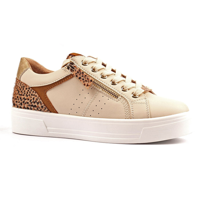 Presley Cream Trainer