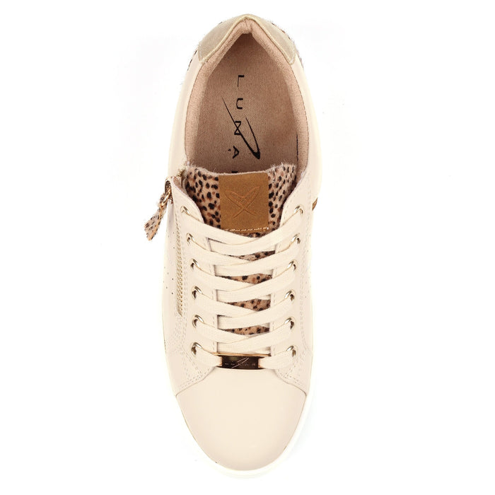 Presley Cream Trainer