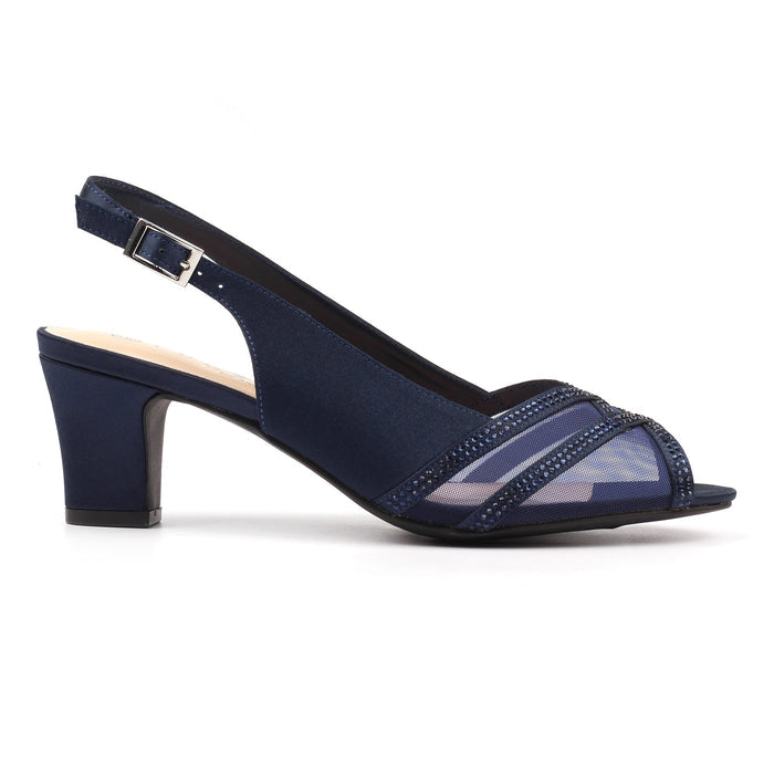 Priscilla Navy Shoe
