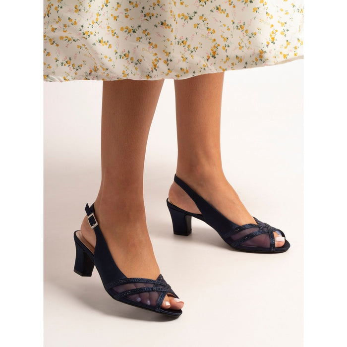 Priscilla Navy Shoe