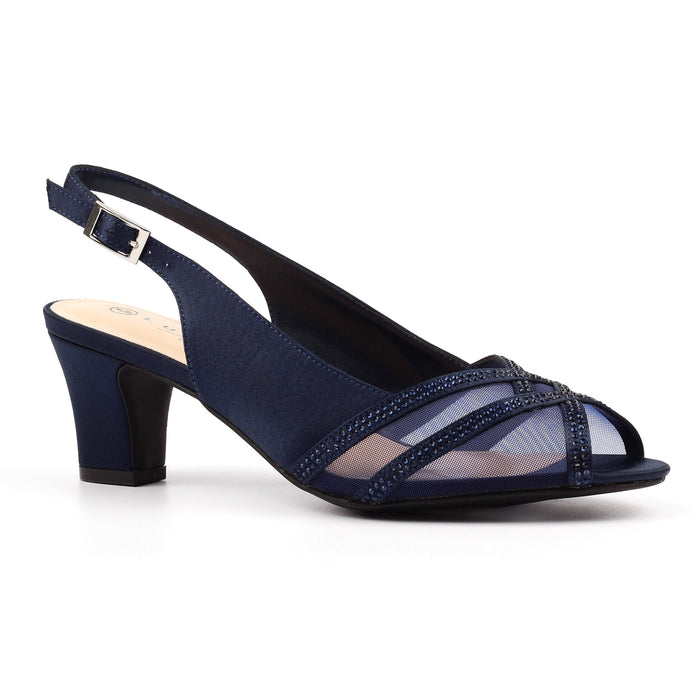 Priscilla Navy Shoe