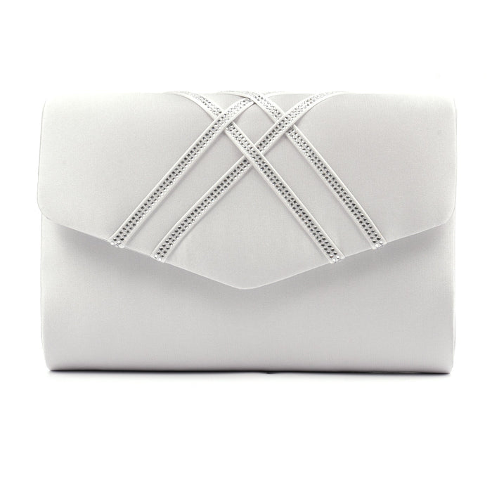 Priscilla Silver Handbag