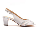 Priscilla Silver Shoe