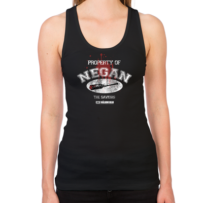 Property of Negan Women's Racerback Tank