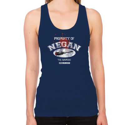 Property of Negan Women's Racerback Tank