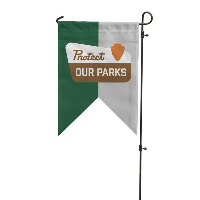 Protect Our Parks Garden Flag