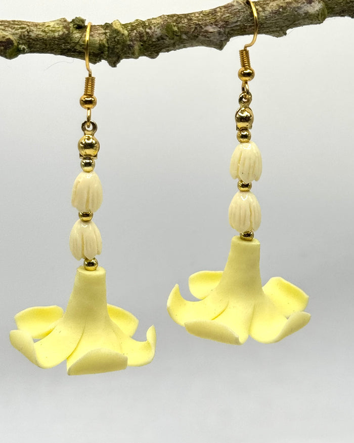 PUAKENIKENI DANGLE EARRINGS  2 INCH