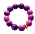 Purple Sugilite Statement Bracelet