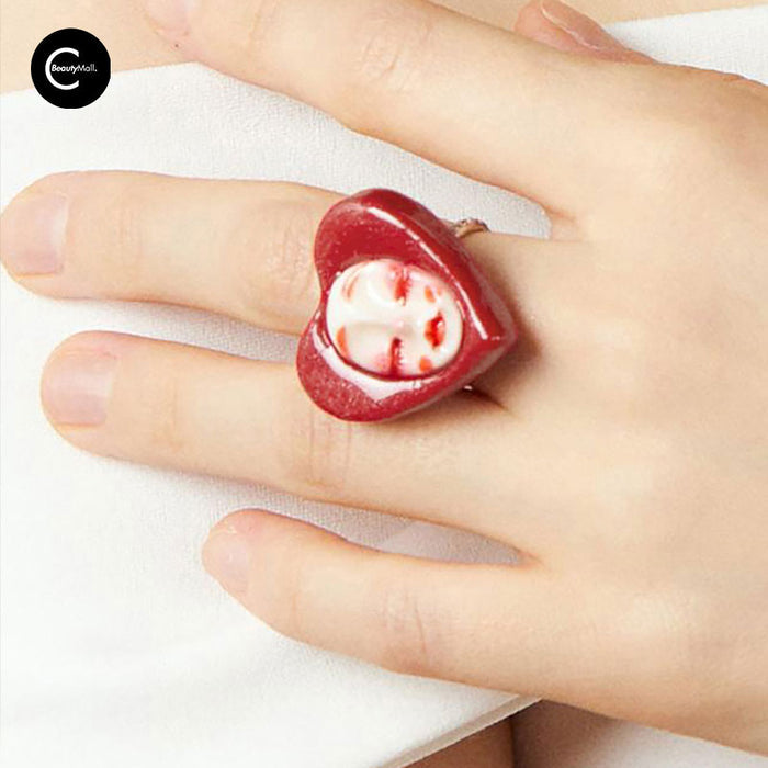 QUANDO Poker World Queen & Witch Adjustable Sterling Silver Ring style #01