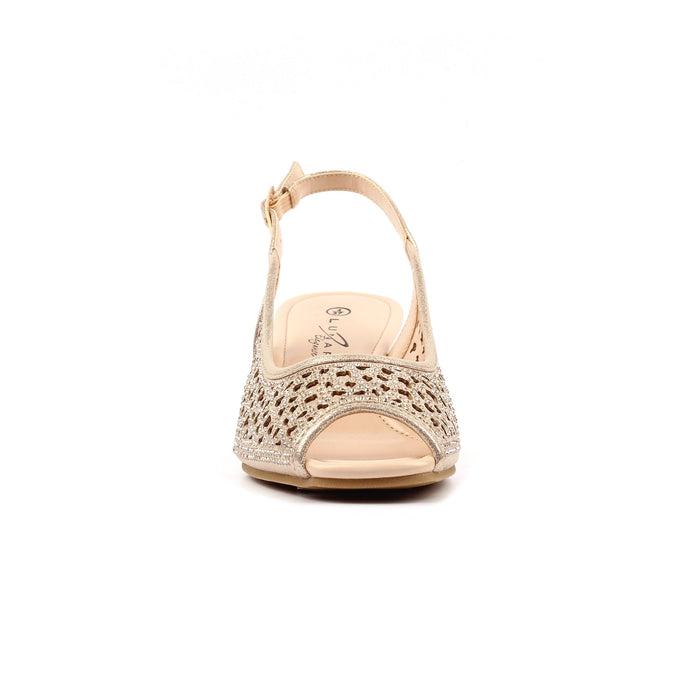 Ramona Gold Shoe