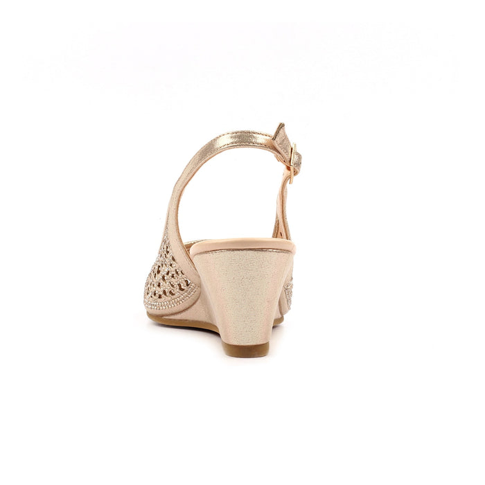 Ramona Gold Shoe