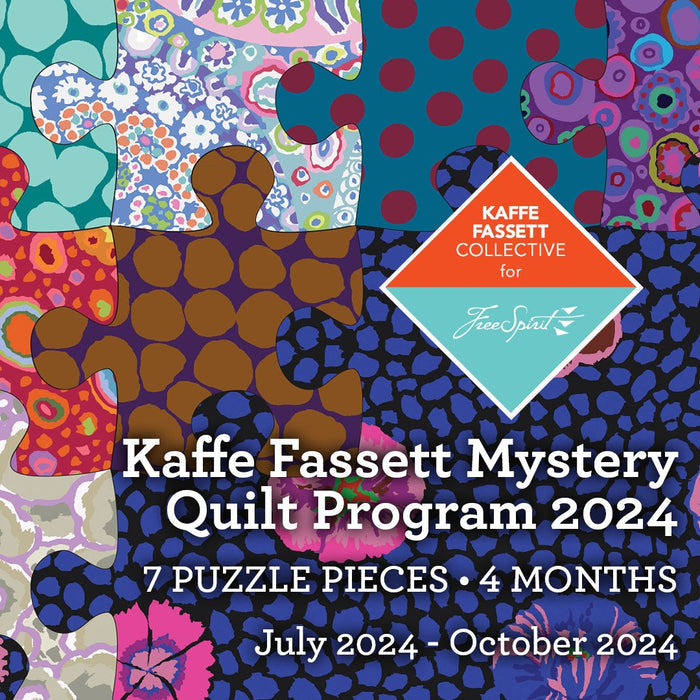 READY TO SHIP! Kaffe Fassett Mystery Quilt 2023 Kit - Multi Color way 76x76