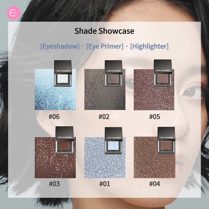 RED CHAMBER Crystal Eyeshadow & Multi-Use Glow Powder style #02