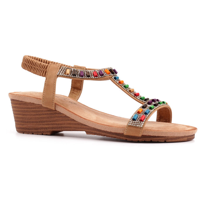 Reese Beige Sandal