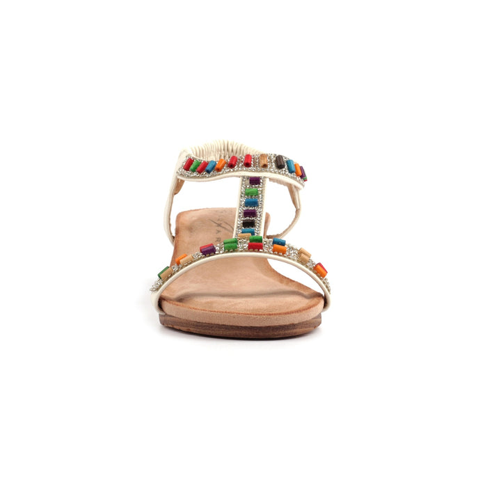 Reese White Sandal