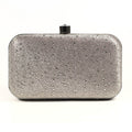 Regal / Rubiya Dark Grey Gemstone Clutch