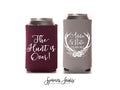 Regular & Slim Can Cooler Wedding Package #71RS - Cheers to The Mr and Mrs - Custom - Wedding Favor Package, Wedding Favor, Beer Can Holder