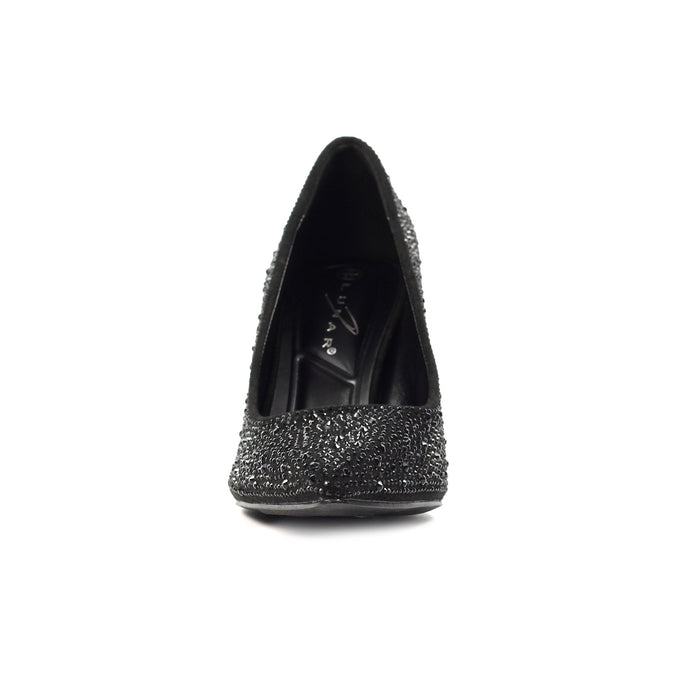 Renata Black Court Shoe